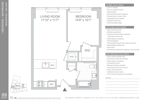 88 Regent Street Studio-2 Beds Apartment for Rent - Photo Gallery 61